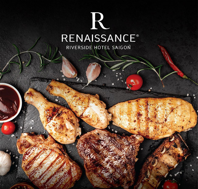 Renaissance Riverside - Buffet Nướng Trưa Chủ Nhật